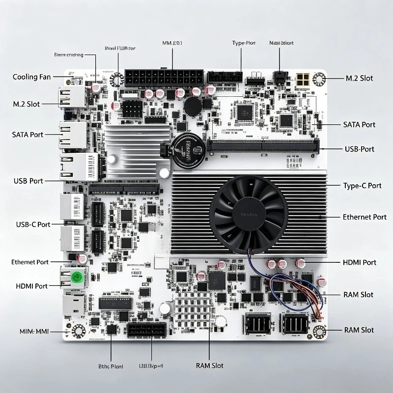 DDR5 RAM, Dual M.2 NVMe, 10Gbp - Nas Motherboard 8 Sata Mini Itx 评论和价格